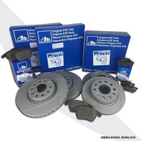 ATE Powerdiscscheiben CeramicbeläGe Vorne Hinten FüR Audi Q3 2.0 Tfsi Quattro