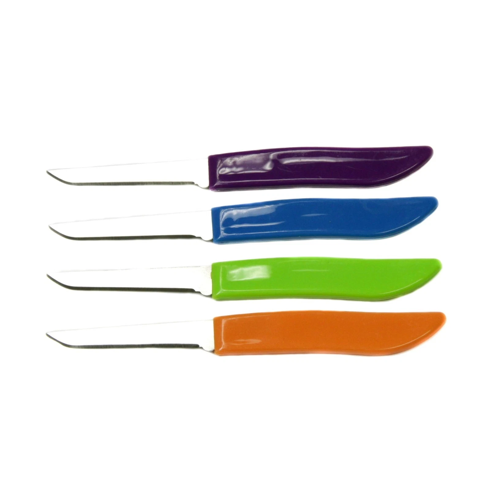 Chef Craft Select Paring Knife Set, 2.5 inch blade 6 inch in length 4 piece set, Assorted - Thumbnail 2