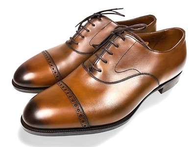 Edward Green BERKELEY Dark Oak 202 Last UK9.5 G US10 Leather Shoes Box
