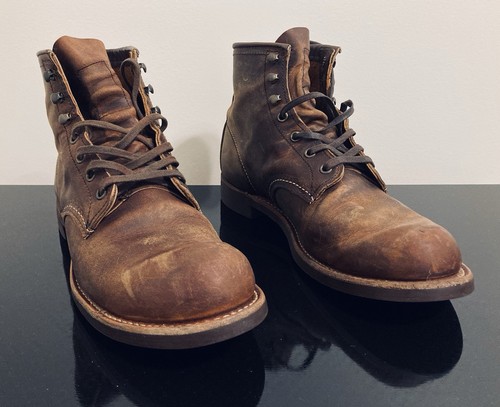 SEE NOTES 3343 Red Wing Blacksmith Copper 9D Boots Shoes Footwear Classic