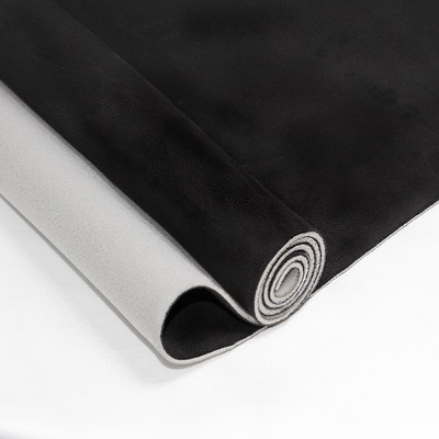 Black Suede Headliner 48''x60'' Foam Backing Car SUV Truck RV Boat Auto Roof