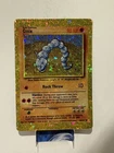 Vintage 90's - Onix Base set 56/102 holo Prism  Pokemon Golden Sticker Card