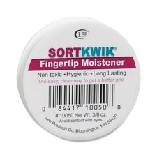 Lee Products 10050 40 Sortkwik Fingertip Moistener 0.37 Oz White
