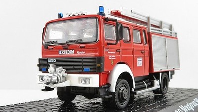 1:72 / De Agostini Feuerwehr Modell LF16-TS IVECO Magirus 90-16 NEU