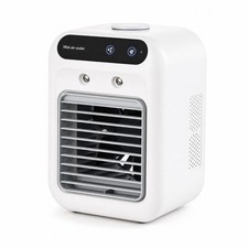 Mini-Luftkühler mit Sprühfunktion mobil Klimaanlage mit Akku geräuscharm