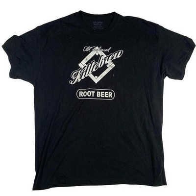 Gildan Mens XL Black Old Fashioned Killebrew Root Beer Baseball T-Shirt