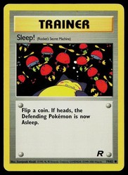 Sleep! (Rocket's Secret Machine) 79/82 Team Rocket