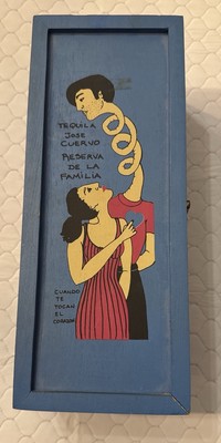 Jose Cuervo Reserva de la Familia Box M Gertz 2000 Hand Painted Limited Edition