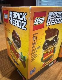 LEGO BrickHeadz Batgirl 41586 & Robin 41587 Brand New