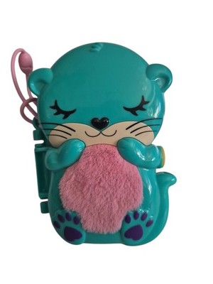 Polly Pocket Otter Aquarium Schatulle Mattel Spielset mit Mädchen Figur