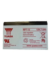 NP7-12 12v 7Ah 20HR GENUINE Yuasa Lead Acid Rechargeable Battery NP6-12