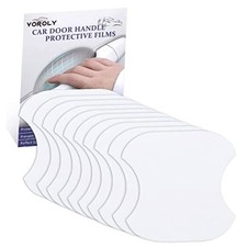 10 Pcs Car Door Handle Cup Scratch Protector Transparent Door Handle Medium