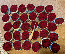 BAIRNSWEAR RUG MAKING KIT, PART DONE, WOOL, HOOK, CANVAS ETC