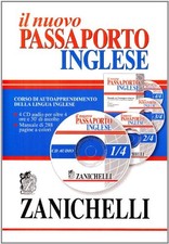 nuovo passaporto inglese MANUALE+4CD AUDIO corso di autoapprendimento aavv 88080