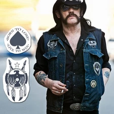 Lemmy Kilmister Temporary Tattoos - Lemmy Kilmister Halloween Costume