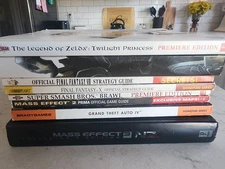 Video Game Strategy Guide Lot Final Fantasy GTA Mass Effect