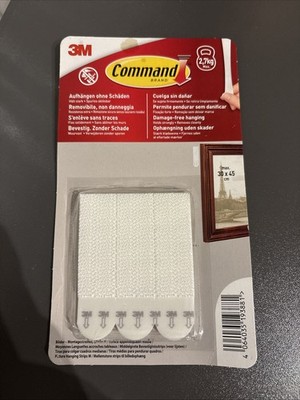 Command Brand Mini Haken Aufhängen ohne Schäden Easy Off 3m