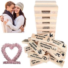 Cattoroy Adult Blocks Game for Couples en 1 x 3.2 x 0.5 inches, Spanish
