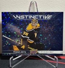 2023-24 Upper Deck Series 2 Hockey TRISTAN JARRY #IN-30 INSTINCTIVE SPARKLE