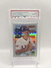 2010 Bowman Chrome Draft Picks #108 Corey Seager 1st Refractor PSA 10 Gem Mint