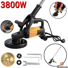 Betonschleifer Betonfräse 3800W 180mm Walzenfräse Sanierungsfräse Putzfräse DE