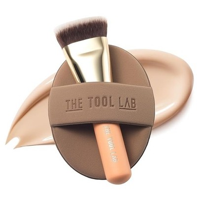 [THE TOOL LAB] All Day Fitting Duo Glow type, Base Tool Kit Brush Puff K-Beauty