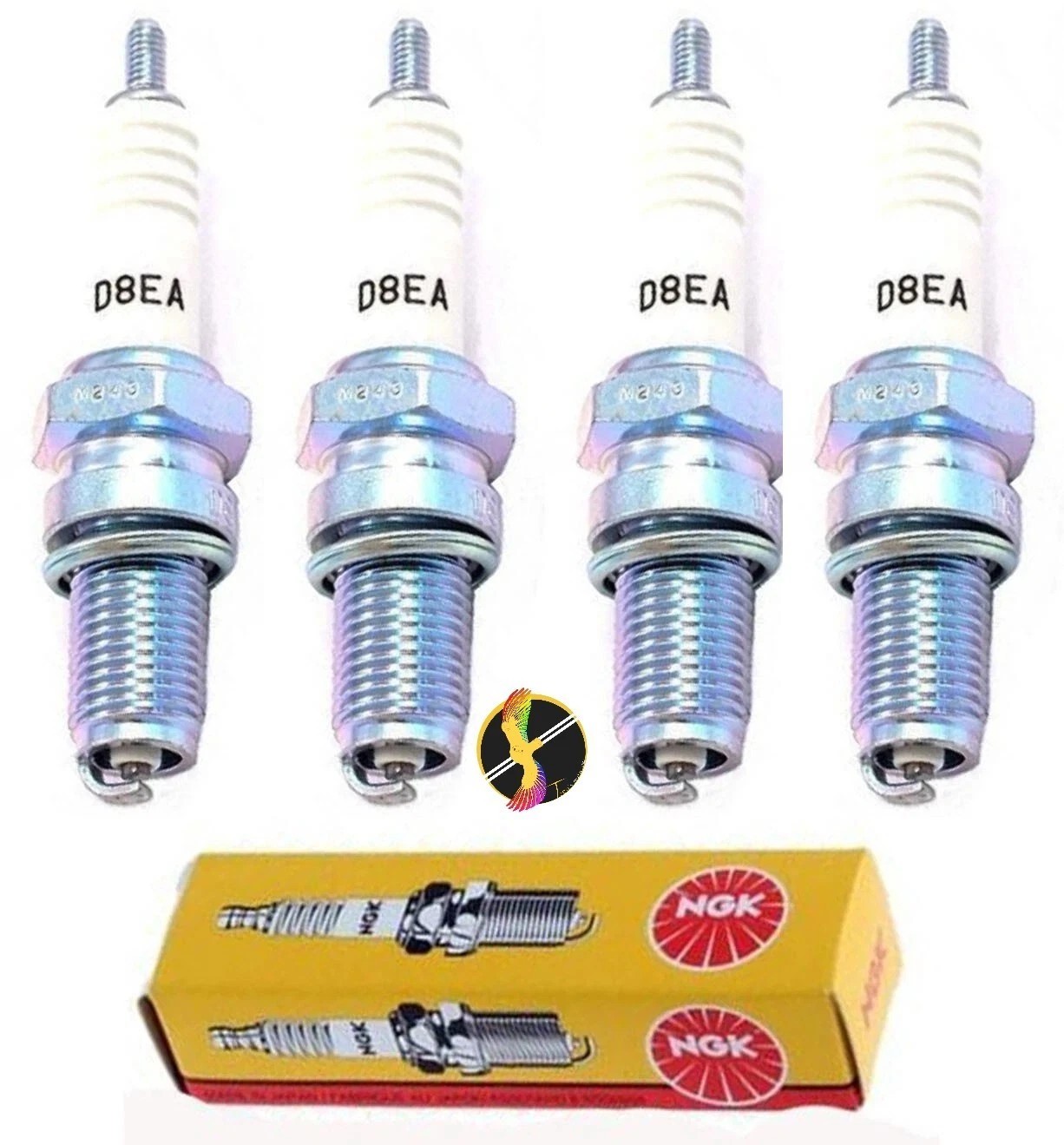 4x NGK Spark Plugs DPR7EA-9/D8EA For Suzuki Boulevard C50 C90 M50 M90M109R