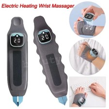 USB Electric Heated Wrist Massage Joint Vibration Relaxation Pain Relief Brace