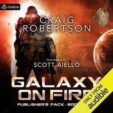 AUDIOBOOK Galaxy on Fire: Publisher's Pack 2 by Craig Robertson