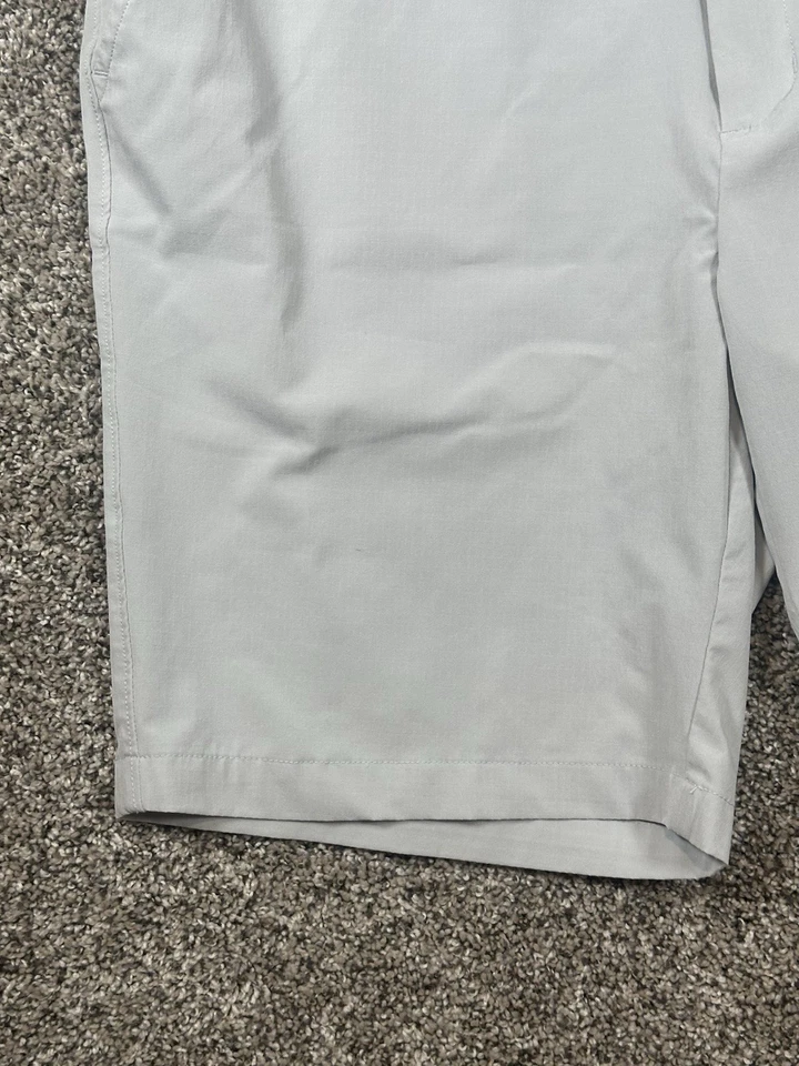 Greg Norman ML75 Microlux Golf Shorts 38 Gray Stretch Lightweight Men’s 8.5” - Image 3 of 4