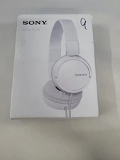 Sony MDR-ZX110 Extra Base Over the Head Stereo Headphones White Free Shipping