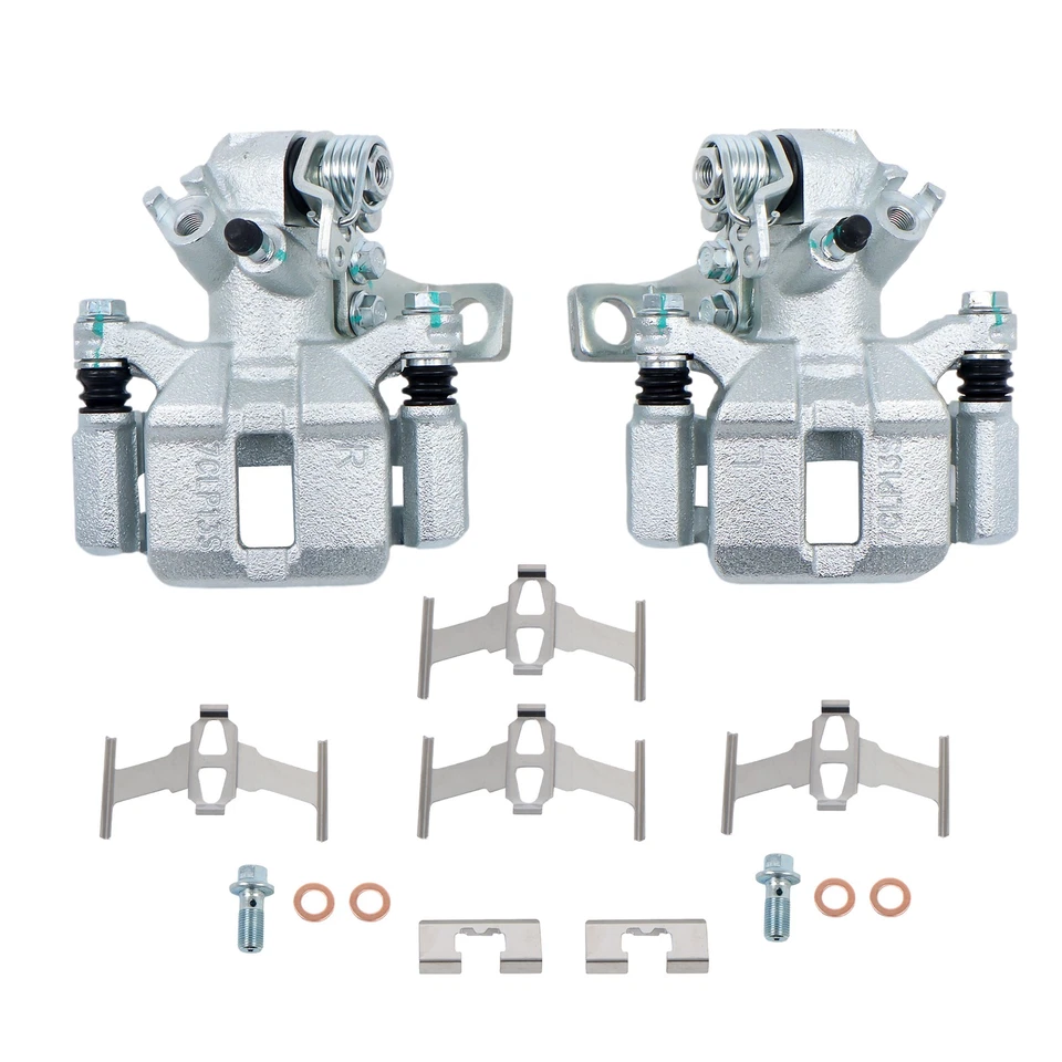 For Acura Integra 94-01 Honda Civic del Sol Rear Left & Right Brake Calipers 2x - Image 3 of 4