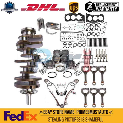 #ad 1GRFE 4.0L Engine Rebuild Overhaul Kit Crankshaft Rods Timing for 03 15 Toyota $580.50