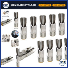 10 Pack Stainless Steel 1/2" Automatic Pig Nipple Drinkers for Sows  Piglets
