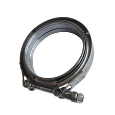 Fits Flanges Exhaust Lines Down Line 4 Inch 4 V Band Clamp 304 Stainless Steel