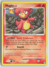 Magby 88/123 Common Mysterious Treasures Pokemon Lightly Played on eBay