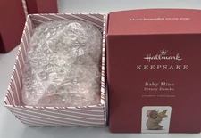 Hallmark Keepsake Ornament Disney Baby Mine Disney Dumbo Porcelain 2018 NIB NRFB