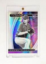 MINT #/ED HYPER PRIZM RC 2021 Panini Chronicles Titan Daniel Lynch KANSAS CITY 