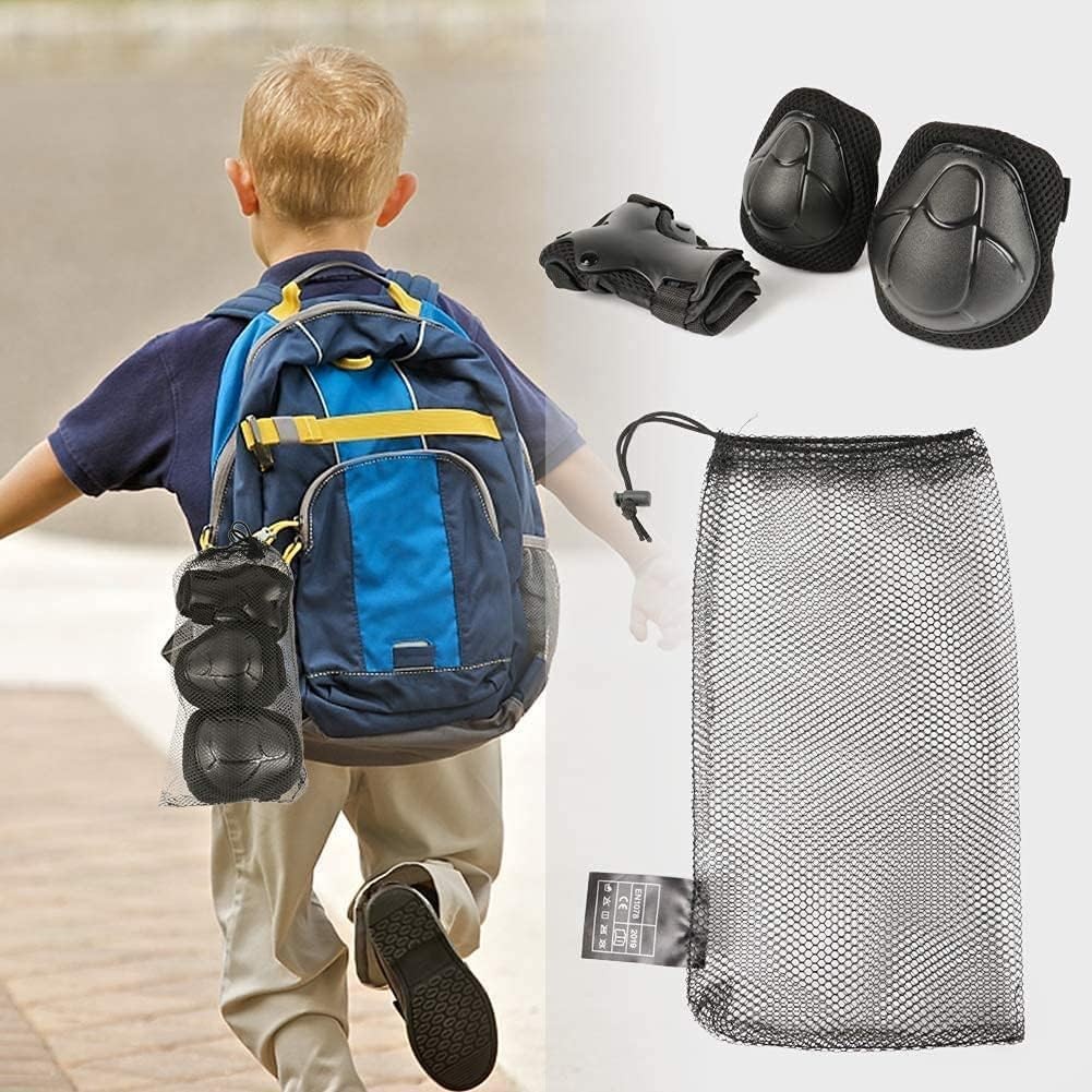 Kids Protective Gear Set Knee Pads for Kids 3 -14 Years Toddler Knee and Elbow👍