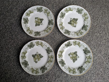 4 x Royal Worcester The Worcester Hop Mathon 15.5 cm Side Plates