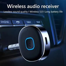 Bluetooth Receiver Wireless Audio Adapter for Car Home Stereo Speaker Headphones