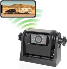Kabellos Rückfahrkamera mit Magnet WiFi IP68 Nachtsicht für Anhänger, Wohnmobile