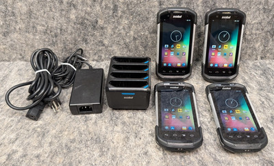 4 x Zebra Symbol Motorola TC70 TC700H Touch Computer Scanner TC700H-KC11ES-NA