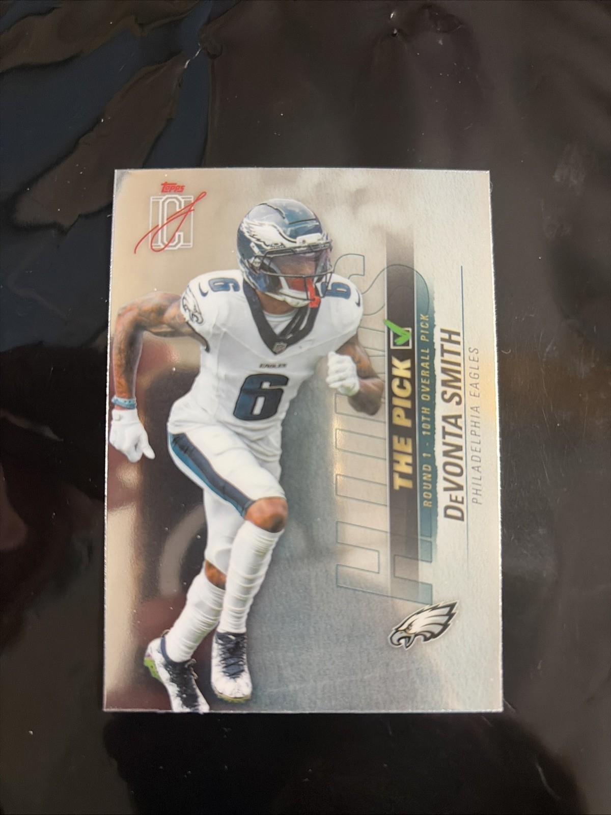 2025 Topps Signature Class DeVonta Smith The Pick #TP-25 Philadelphia Eagles NFL