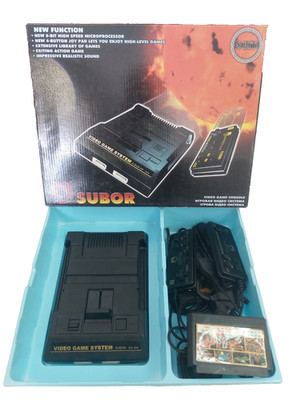 Subor ZW-818 game console from 1999 excellent condition full kit box manual game