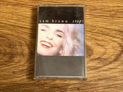 Sam Brown Stop Cassette Tape 80s Pop Soul Fully Play Tested