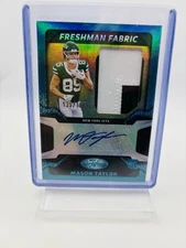 2025 Certified Freshman Fabric RPA Patch Auto Teal SP RC Mason Taylor 139/199