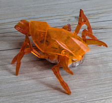 Orange Hexbug Scarab Micro Robotic Battery Powered Creatures