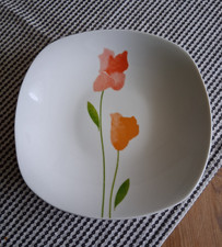 Suppenteller - Van Well - Wellco Design - eckige Form- H: ca. 4,3 D: ca. 21,6 cm