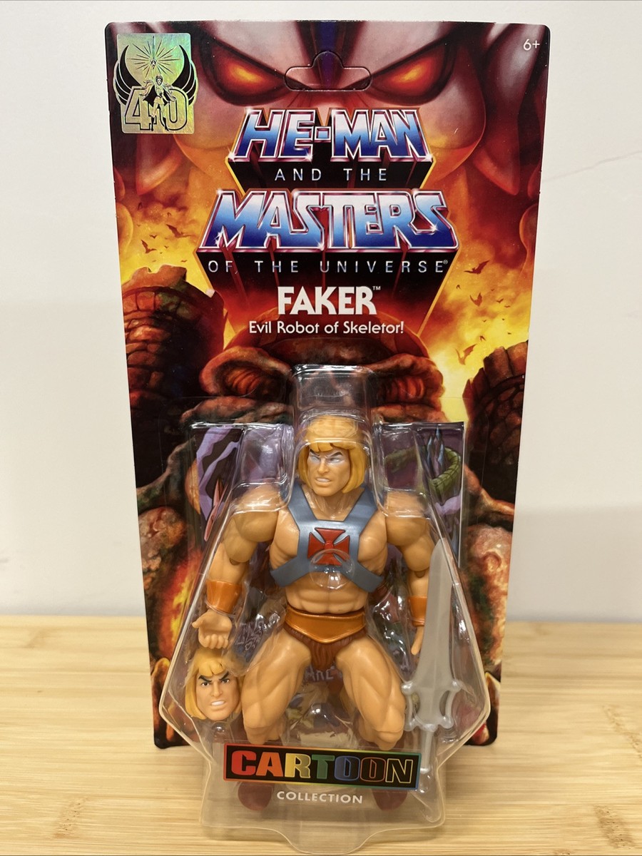 Action Figure Masters of the Universe Origins Cartoon Faker - Jeux & Jouets